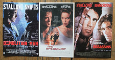 3x SYLVESTER STALLONE