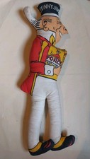 Vintage 1970's Sunny Jim Rag Doll Force Wheat Flakes Advertising 40cm 