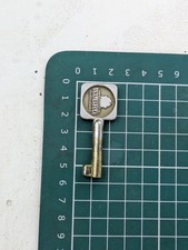 Vintage Mid Century ALBRO Furniture Wardrobe Cupboard Metal Key c1960s