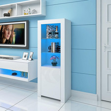 Bookcase Cabinet 5 Tier LED
