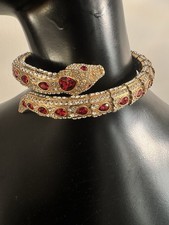 Gucci Snake Crystal Wrap