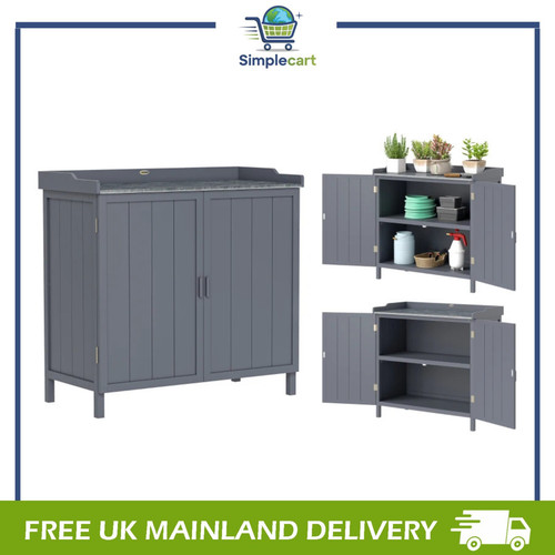 Garden storage cabinet potting - garden,