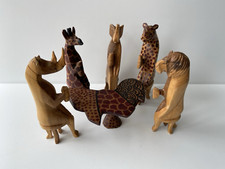 Wooden Hand Carved Safari