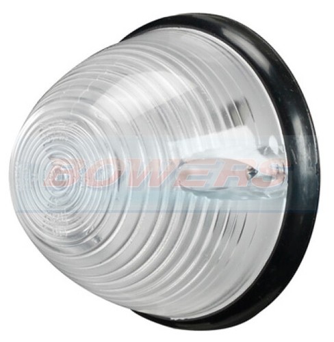 12v 24v round - 12v, white
