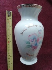 Really Pretty AINSLEY Flowers Vase Wedding Anniversary Fine Bone China.