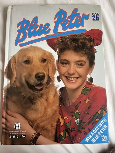 Blue peter annual - blue, book.