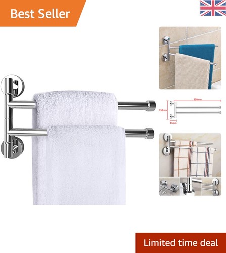 Space saving swivel towel - space-saving,