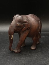 Ebony Wooden Elephant 4”