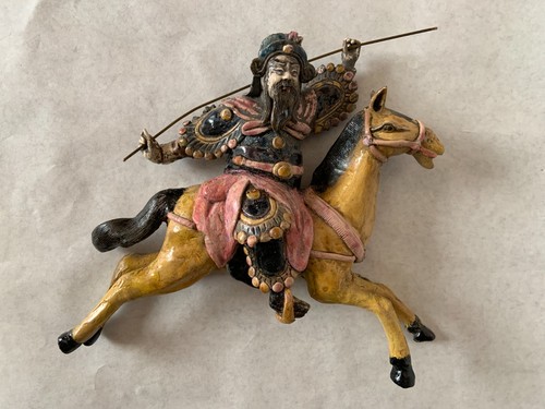 Antique chinese polychrome - chinese,