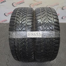 2x 205 55 R16 91H DUNLOP SP WINTER SPORT 4D, Tread 5.9/5.6mm (E8655) Tested