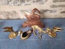Brass & Copper Swans
