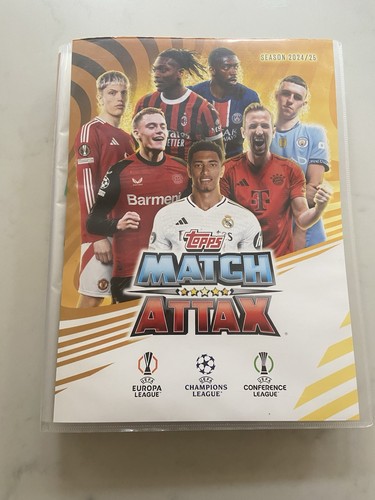 Topps match attax binder - match,