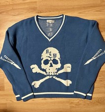 HEAVEN CAN WAIT BLUE SWEATER