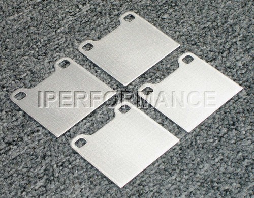 Titanium brake pad shim - brake,