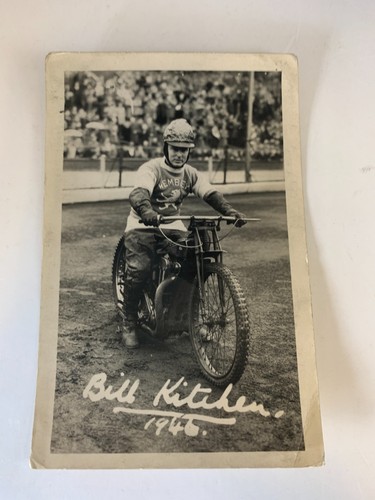 Bill kitchen speedway rider - speedway,