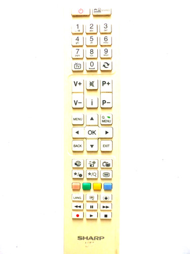 Sharp lcd remote control - tv,