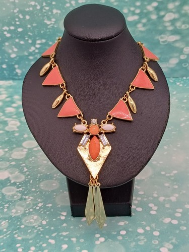 Stunning gold tone coral - stunning, tone,