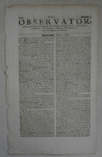 1685 Original The Observator