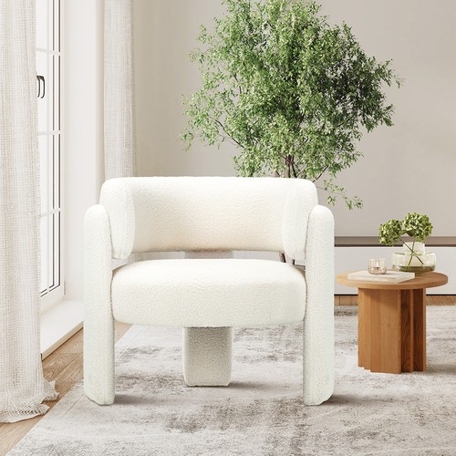 Modern velvet accent chair 3 - chair,