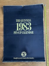 1983 guinness calendar - guinness, up