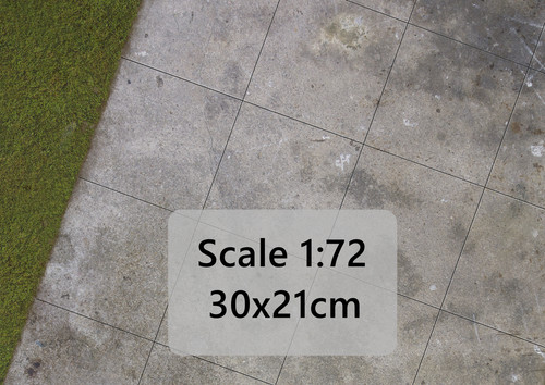 Concrete airfield display - concrete,