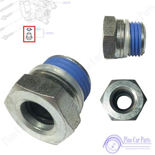 Power steering pipe connector - power,