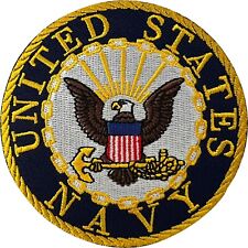 United States Navy Patch Iron