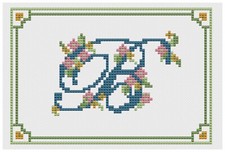 Cross Stitch Sampler Kit or