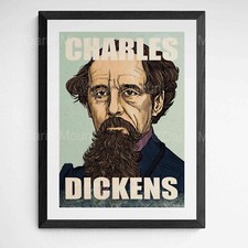 CHARLES DICKENS print, Great
