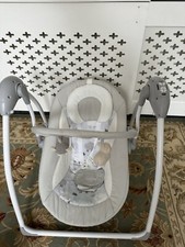Cuggl Baby Swing, Grey, Used
