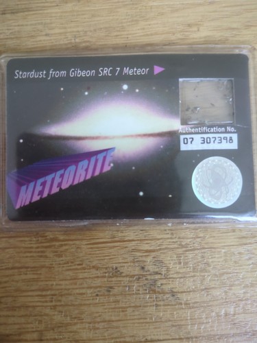 Real meteorite stardust from