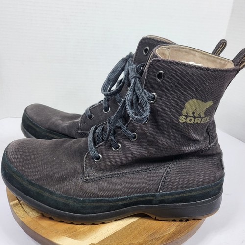 Sorel canvas boots men size - boots,