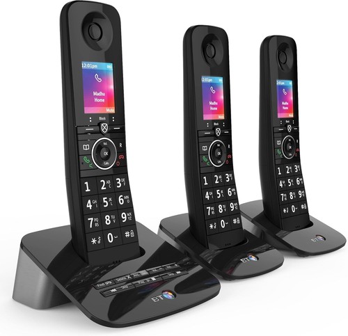 Premium trio cordless phone - bt,