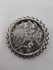Victorian Silver Name Brooch