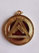 ESSEX  Assistant GRAND SOJOUNER Masonic CHAPTER Collar Jewel - VGC - UK FREEPOST