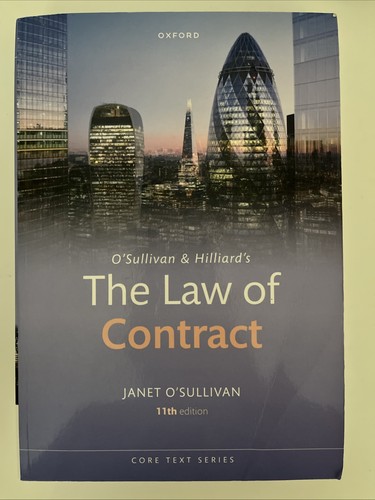 The law contract janet - of,