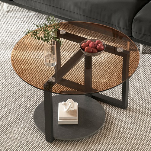 Large round coffee table - large,
