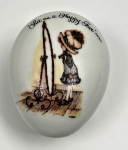 Vtg holly hobbie oval shaped - holly,