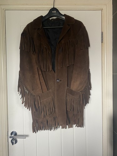 Western suede leather jacket - western,