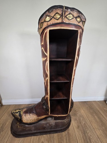Large western cowboy boot - western,