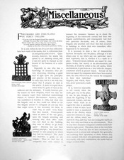 Old Print Fire-Marks And