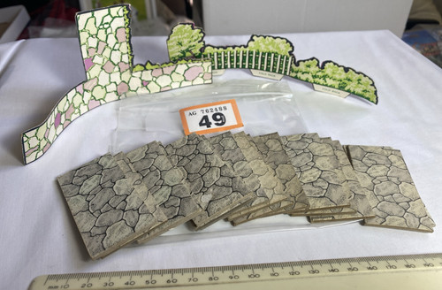 Ag049 vintage britains - vintage, floral