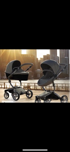 Mima xari pram cool grey - xari,