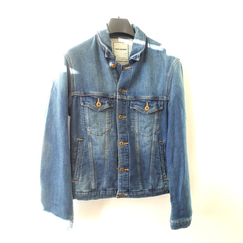 Blue denim jean jacket - blue, xs