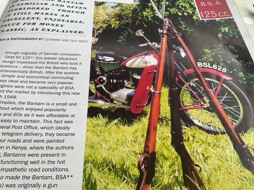 Bsa bantam motorcycle - d1,