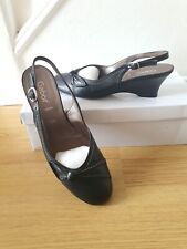 Gabor Size 5.5 Black Mule Sandals/Shoes.