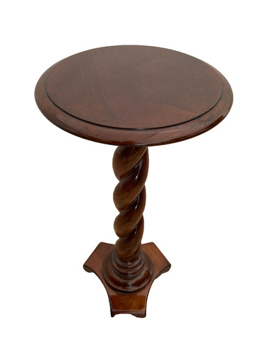 Vintage plant stand low table - low,