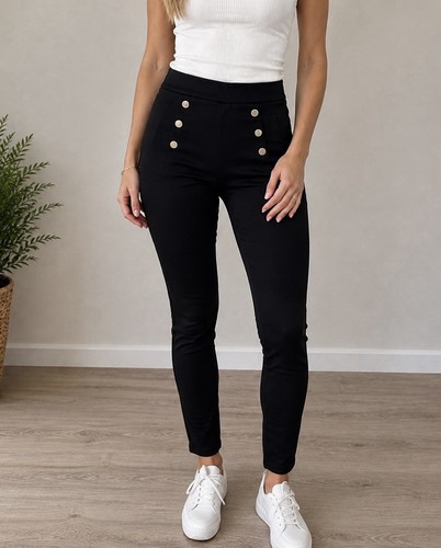 Zara women black - black, skinny