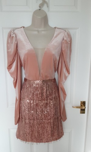 Pencil dress pink velour - pencil,