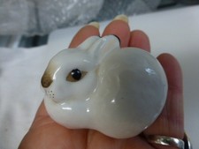 Lomonosov USSR ceramic White Hare/Rabbit